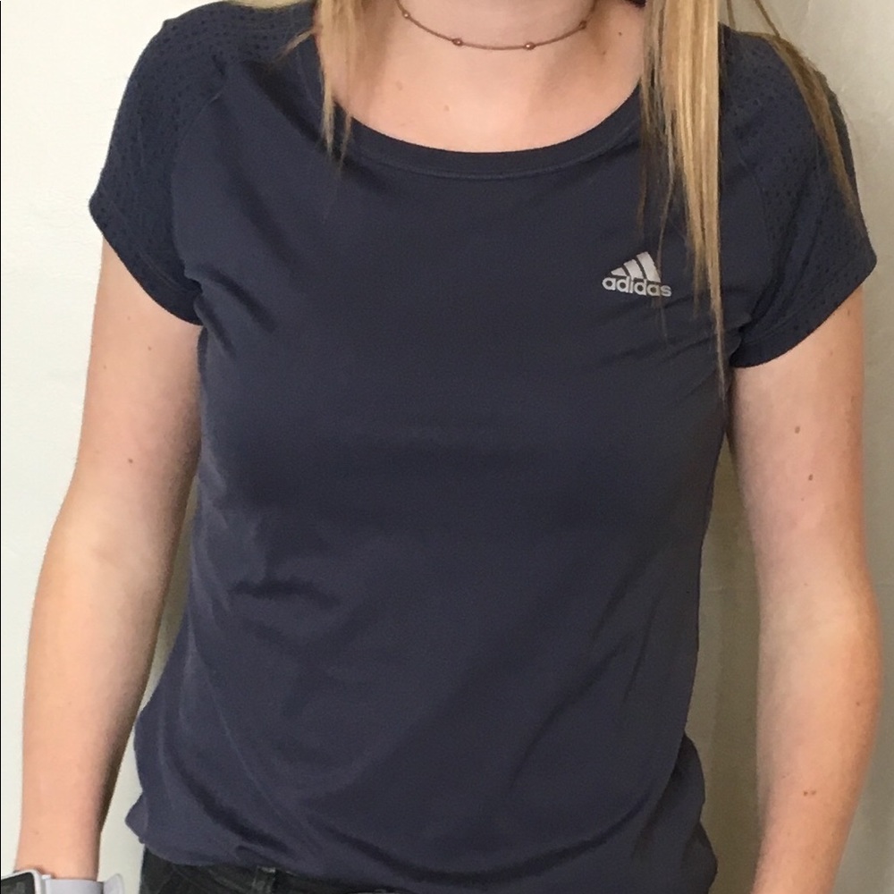 Navy blue top